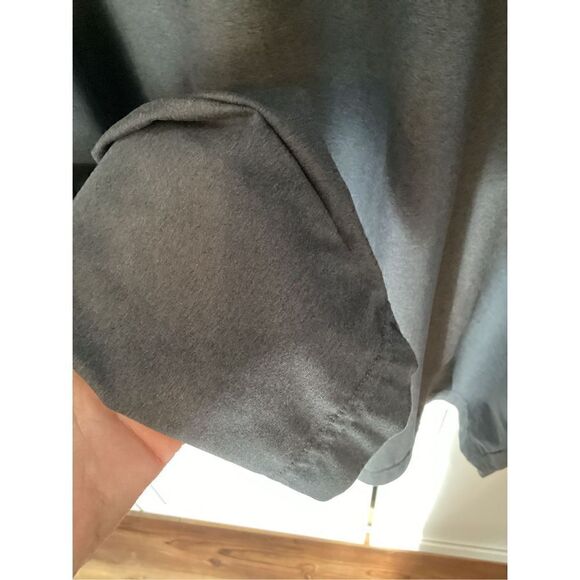 Rhône Mens Reign Midweight 1/4 Zip Sweatshirt Sz XL Gray Activewear - Picture 4 of 11